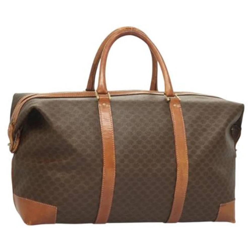 Celine Vintage Pre-owned Vintage Boston Taske - Vintage - Dame - Brun - ONE SIZE - Uld