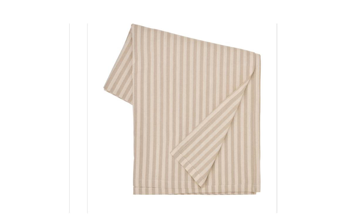 DUK 136x300 Beige/Vit