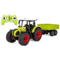 Claas Arion 660 med Anhænger 1:24 2,4GHZ Jamara Fjernstyret Traktor 405360