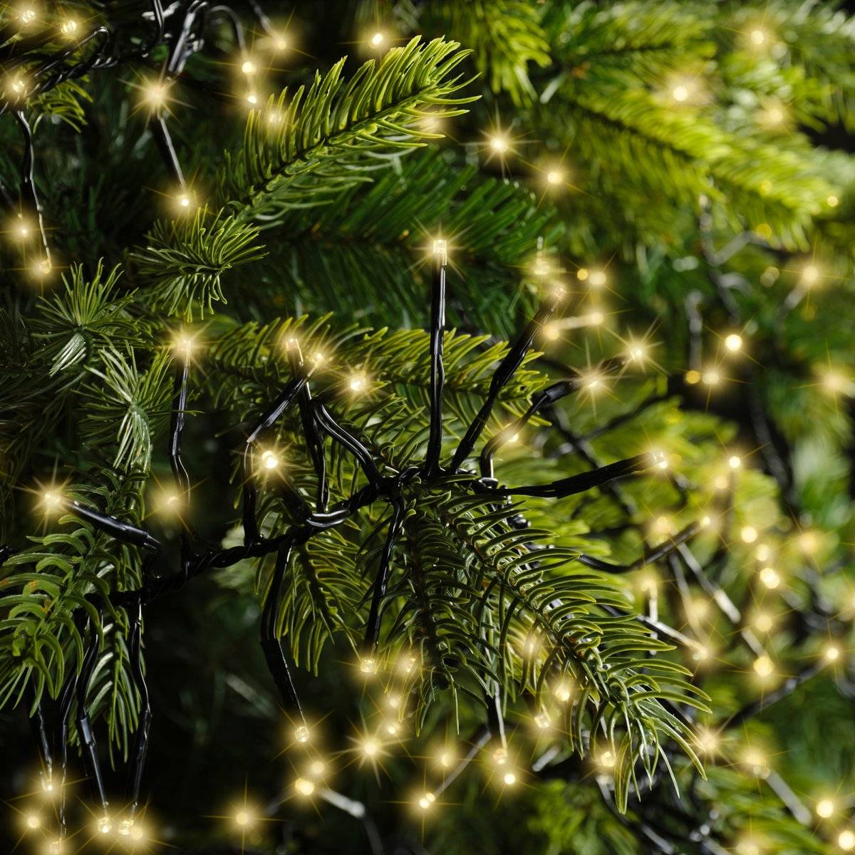 Ljusslinga LED Cluster Twinkle Soft Gold (Storlek: 19m - 2040st )