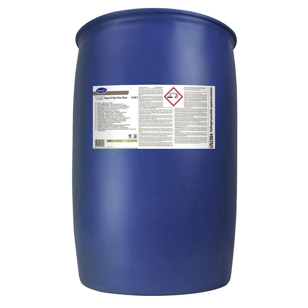 Blekmedel Diversey Clax Sonril lite Pur-Eco 41A1 200L