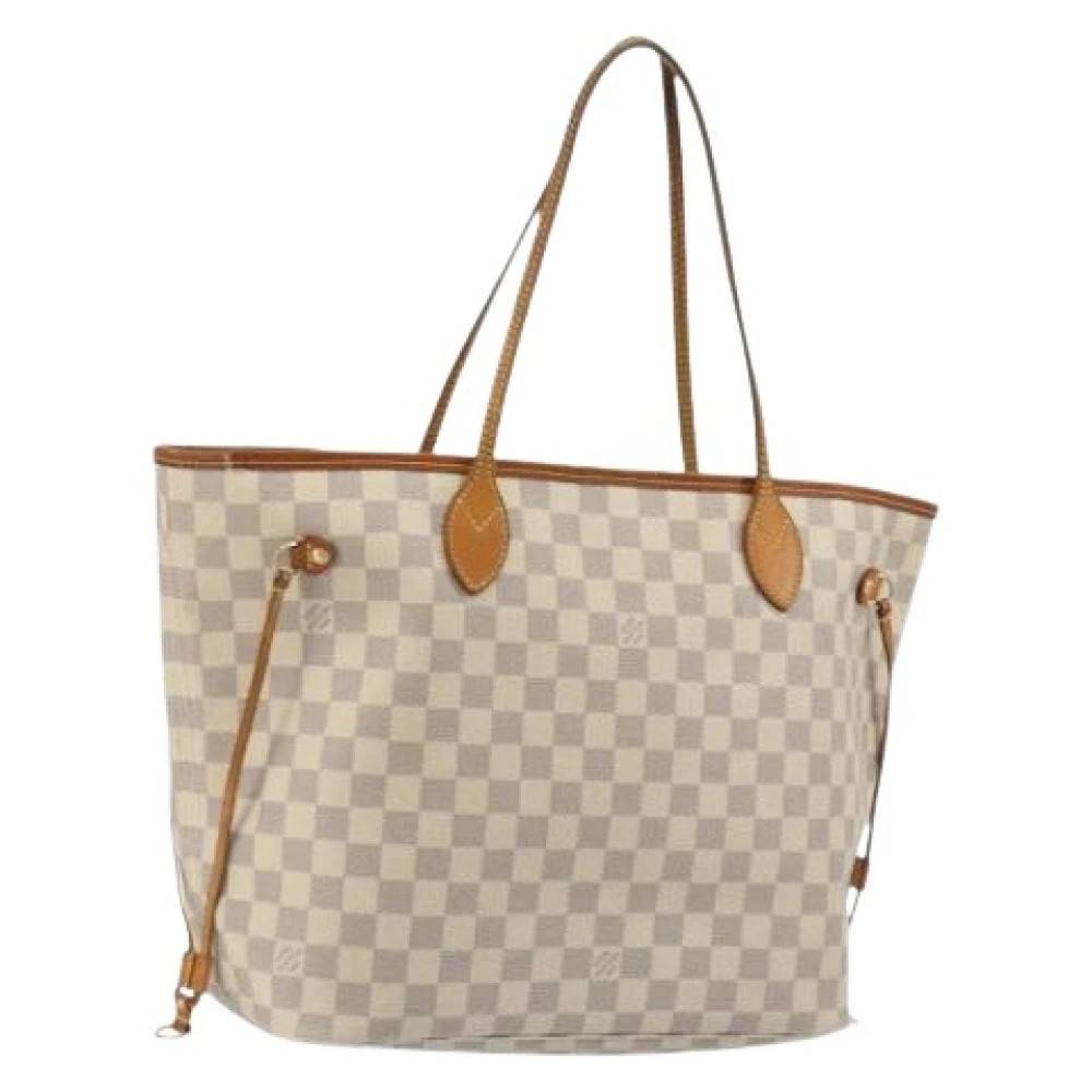 Louis Vuitton Vintage Pre-owned Tote Bag - Vintage - Dame - Beige - ONE SIZE - Læder