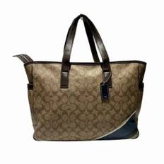 Coach Pre-owned, Pre-owned, Herr, ONE Size, Pre-owned handväska i canvas