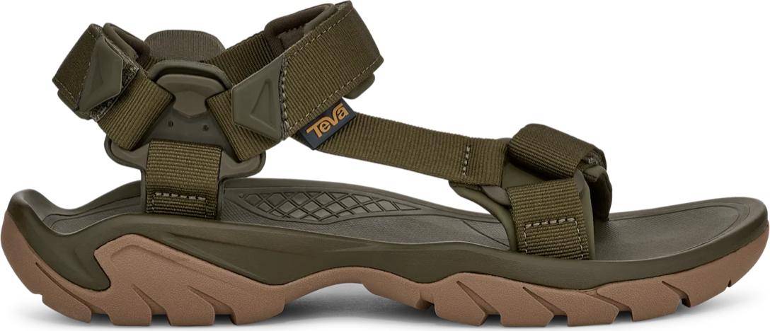 Teva Men's Terra Fi 5 Universal Dark Olive/Honey Brown, 45.5