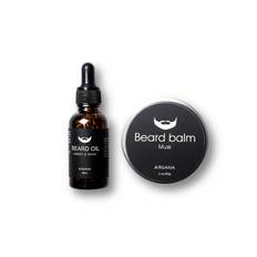 Skäggvårdskit - Inkl. skäggolja & skäggbalm - Coconut & Vanilla