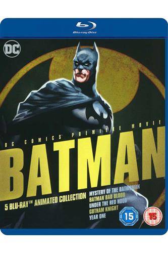 DC Universe Movie Collection - Batman Animated (5 Films) Blu-Ray
