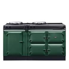 AGA R3 160 2 plattor och induktionshäll 2 zoner - Racing green