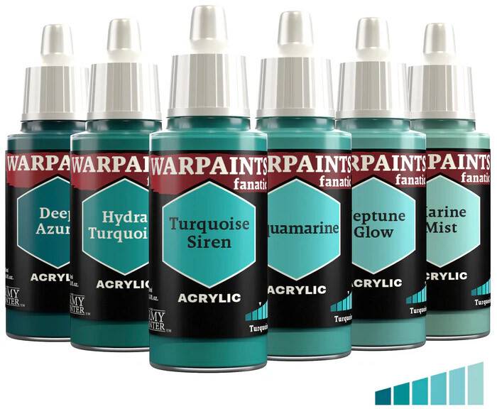 Flexible Triad Turquoises Army Painter Warpaints Fanatic