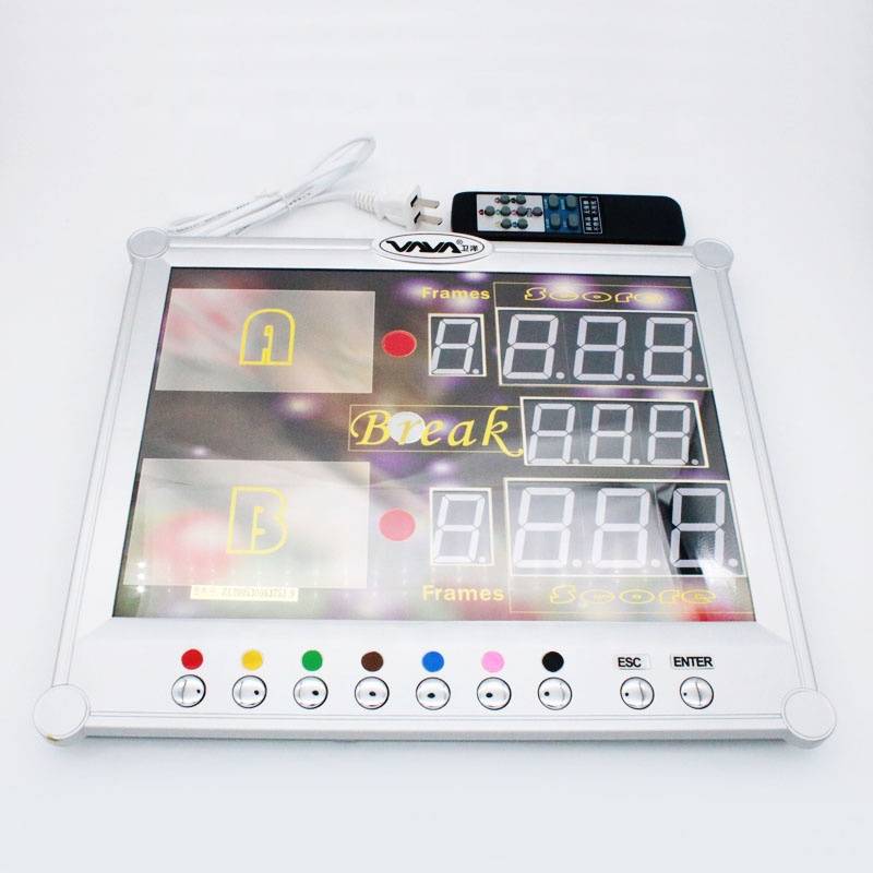 Led Digital Snooker & Billiard Pool Table Scoreboard 199 Scores For Indoor Club Gym Games