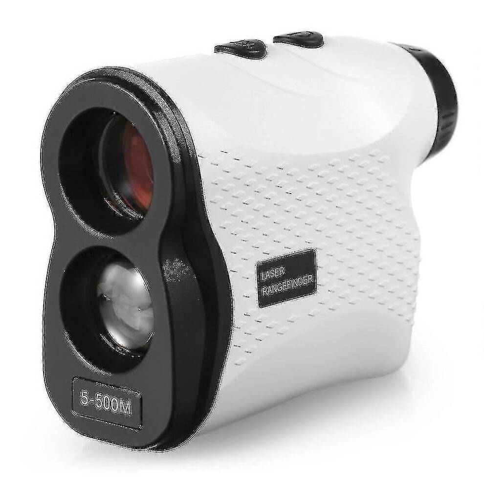 500m / 600m / 900m Golf Rangefinder Distance Meter Speed Tester Range Finder Digital Hunting Measurement Monocular Telescope(500m,white) 25-26