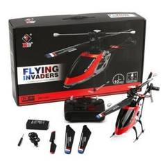 4-kanalers super stabil Flying Invaders helikopter