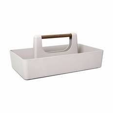 CrushGrind BILLUND Basel Toolbox - H 14 x B 19 x L 32 cm - Biokomposit - White pepper