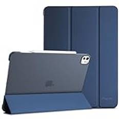 ProCase för iPad Pro 13 tum fodral 2024 (M4/7:e generationen), iPad M4 13 fodral Smart Folio iPad Pro 13 fodral, smalt stativ genomskinligt hårt skal på baksidan 13 tum 2024 iPad Pro fodral,