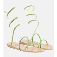 Ancient Greek Sandals Ofis leather sandals - green - EU 35