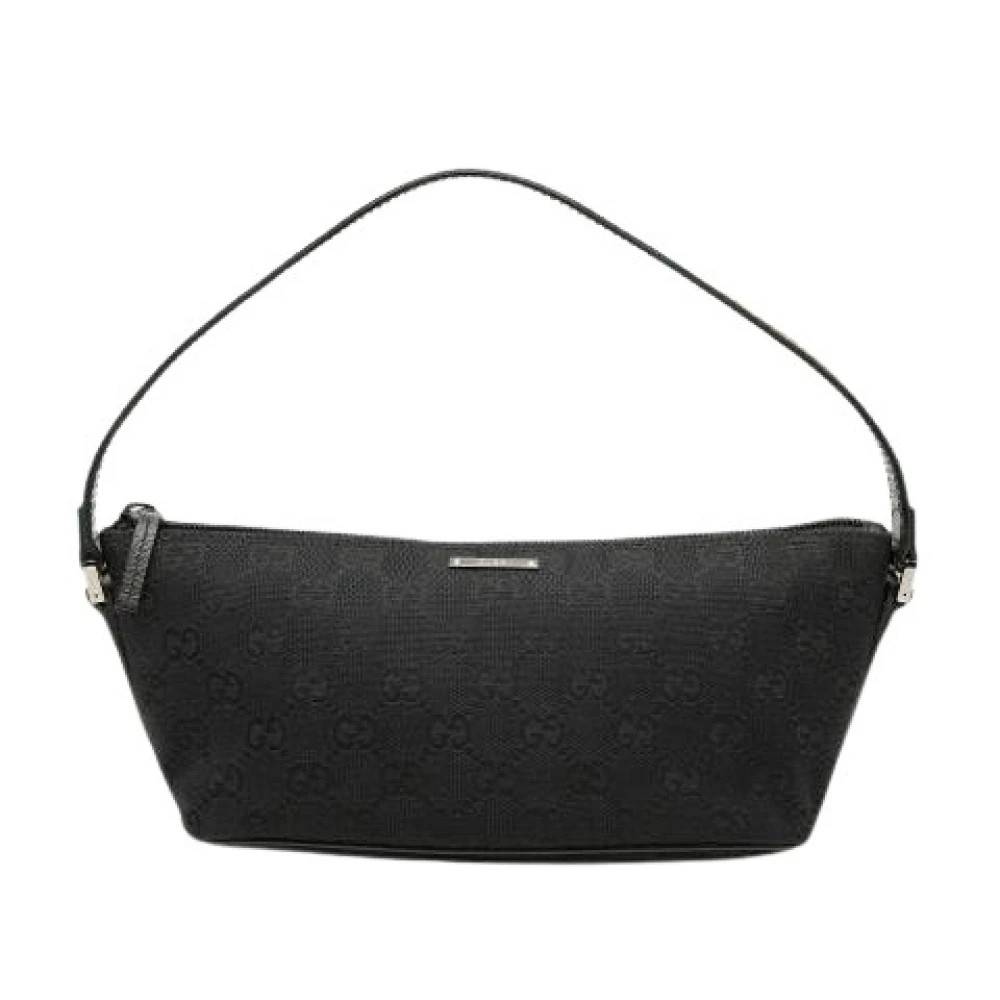 Gucci Vintage Pre-owned Canvas gucci-tasker - Vintage - Dame - Sort - ONE SIZE -