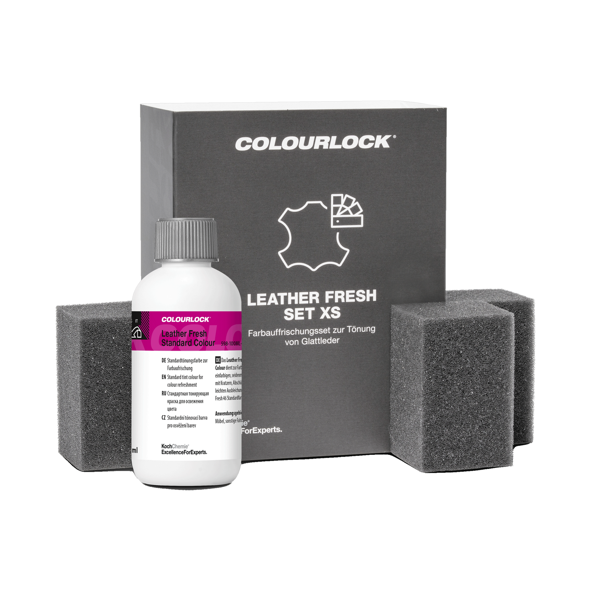 COLOURLOCK "Leather Care Sets" (BMW) — Pflege & Reparatur Sets für BMW - Set XS / BMW / Leather Fresh Set XS BMW Amarone