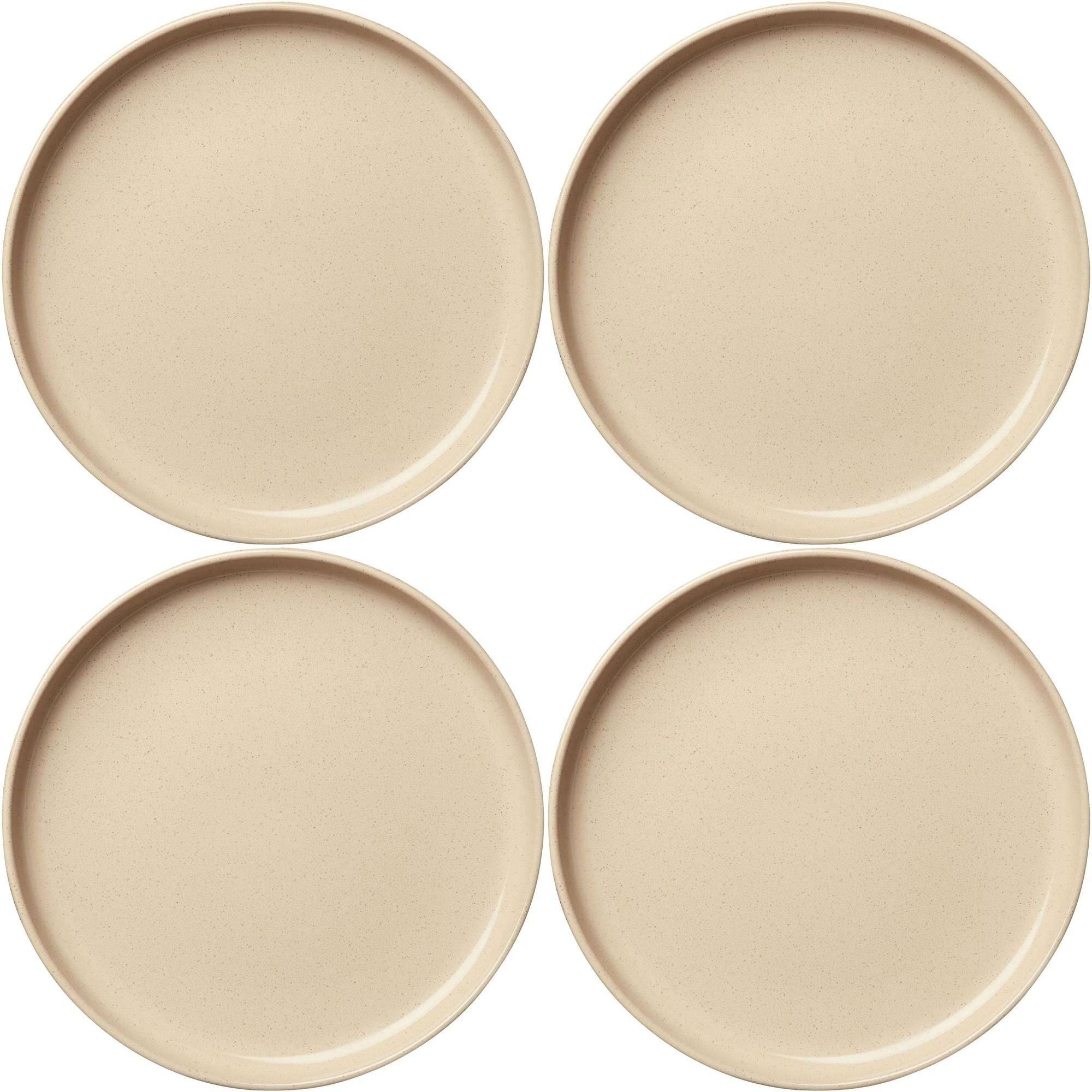 BON Tallrik 22 Set Om 4 Beige