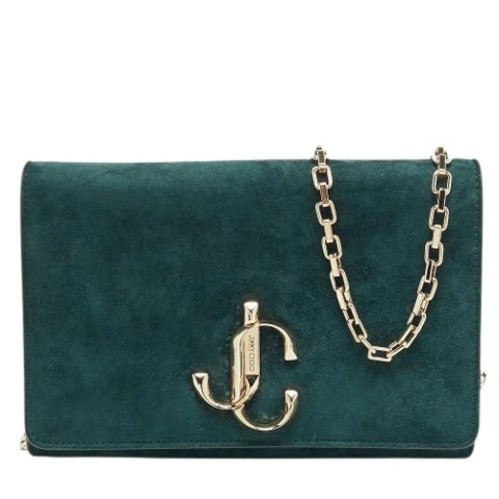 Jimmy Choo Pre-owned - Pre-owned Mockaklädd Kuvertväska Vintage - Dam - ONE Size - Mocka