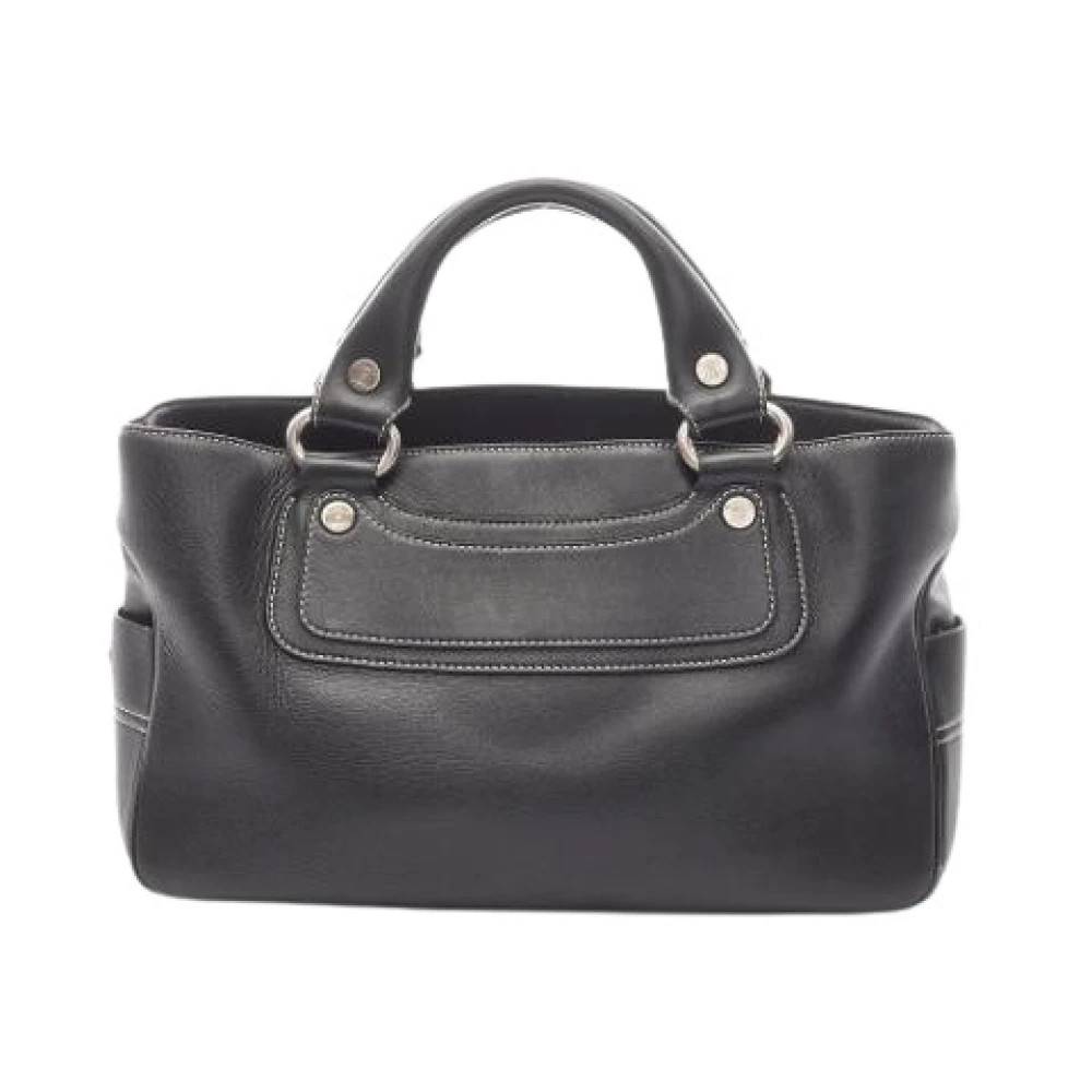 Celine Vintage Pre-owned Vintage Håndtaske - Vintage - Dame - Sort - ONE SIZE - Læder