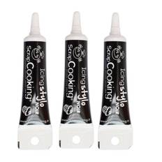 Black Icing Pens - SCRAPCOOKING - Cake Decorating - Vanilla - Personalization - Desserts