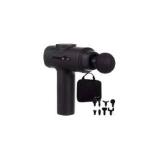 Massagepistol med 6 hastigheter och 4 munstycken