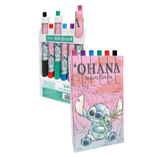 Disney Lilo och Stitch färgpennor, set om 6