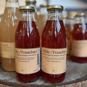 Æble/tranebærsaft