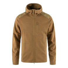 Fjällräven Keb Fleece Hoodie M - 232/Buckwheat Brown (Størrelse: XXL)