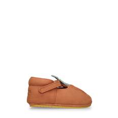 Carrot Leather Pre-walker Shoes - Brown - 6M