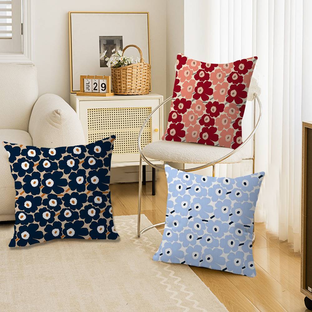 MMarimekko Unikko MMaija Isola cm Kuddfodral Kuddfodral Dekor Kuddfodral Hem Kuddfodral för Soffkudde