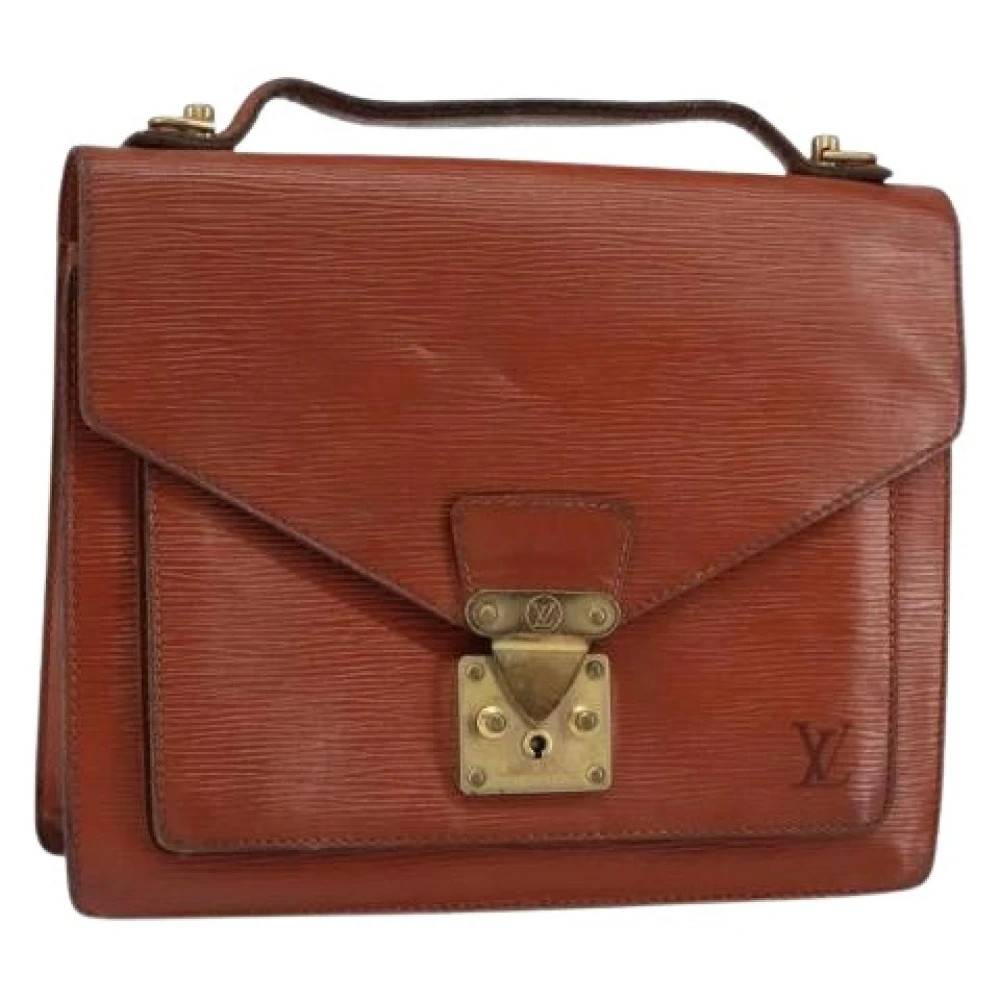 Louis Vuitton Vintage Pre-owned Vintage Håndtaske - Vintage - Dame - Brun - ONE SIZE - Læder