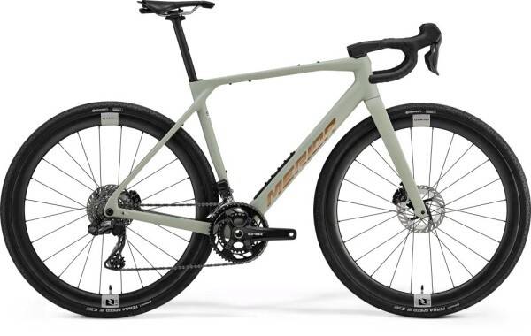 Merida Mission 7000 gravelcykel matt early moss grey - Cykelstørrelse XL / 59 cm