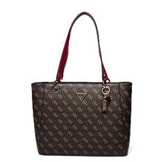 GUESS NOELLE TOTE - Födelsedagspresenter - BROWN / brown