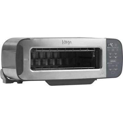 NINJA Brödrost Silvrig 1200 W 3 i 1 Grå rostfritt stål