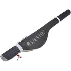 Westin W3 Rod Case Grey/Black - Taske til fiskestang og hjul - Op til 7 fod