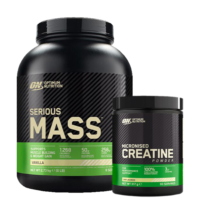 Serious Mass Gainer 2727 g + Kreatinpulver 300 g