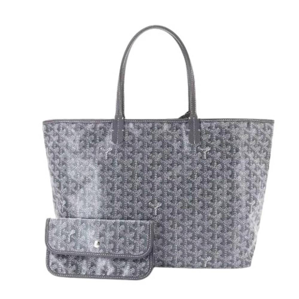 Goyard Vintage Pre-owned Vintage Tote Bag - Vintage - Dame - Grå - ONE SIZE - Læder
