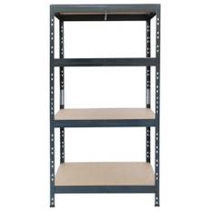 AR Shelving, Garage Series, Stålreol, 4 hylder, maks. 300 kg pr. hylde, antracit