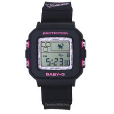 Casio Baby-G Digital Kuromi Collaboration Resin Strap Quartz BGD-10KKM-1 100M Women's Watch With Special Holder svart
