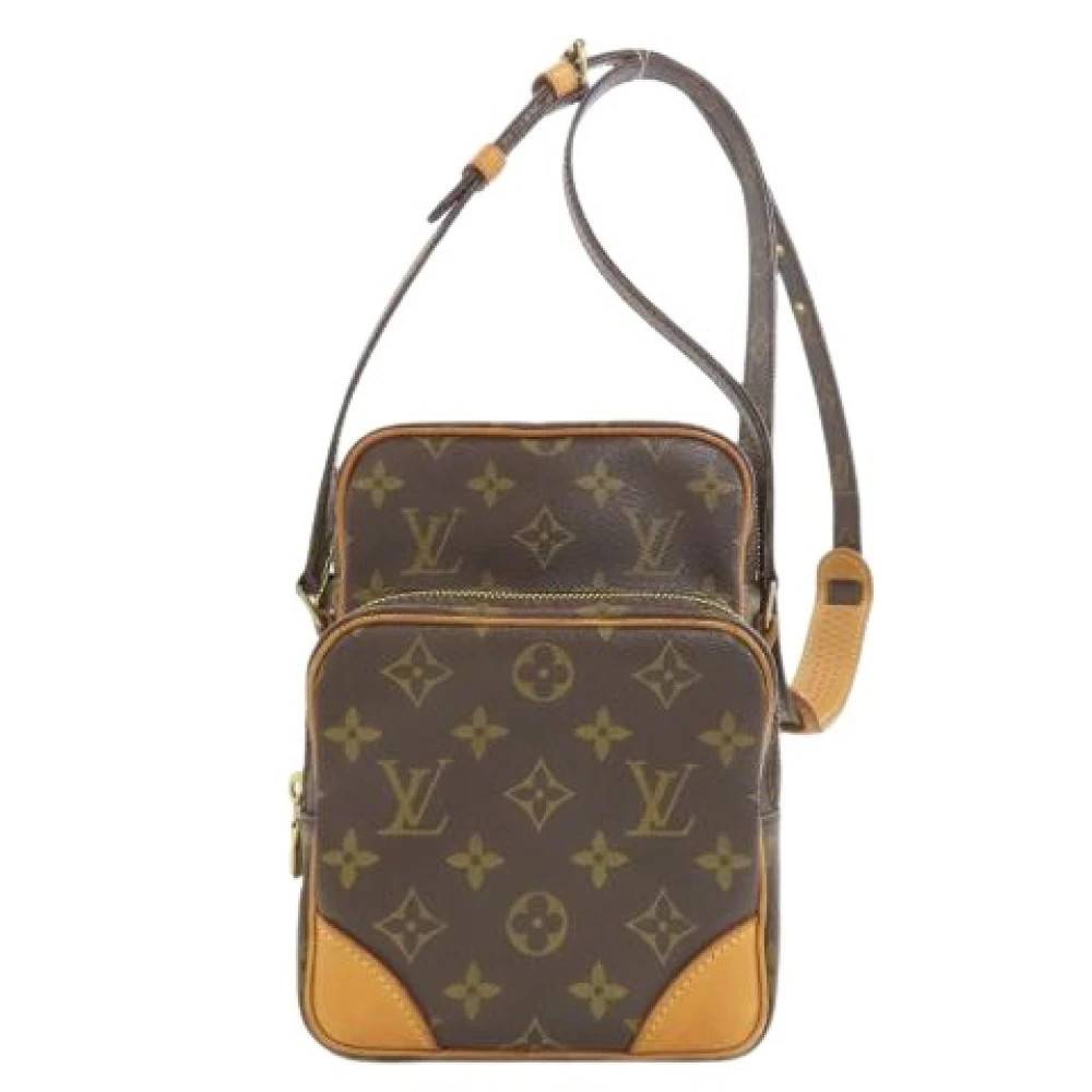 Louis Vuitton Vintage Pre-owned Vintage Monogram Skuldertaske - Vintage - Dame - Brun - ONE SIZE - Uld