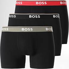 Boss Boxerbr 3 Pair Power In Black For Men - XX LARGE / Black