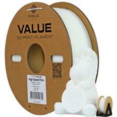 Prima PrimaValue PLA+ High Speed - 1,75mm - 1kg - Hvid 7340002119694