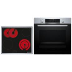 Bosch HBD671CS62, SET Einbau-Backofen HBG578BS3 und Elektro-Kochfeld PKN645BA2E, EEK: A+, mit 5 Jahren Garantie!