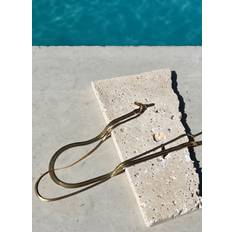 Gold Waterproof Double Necklace - ONESIZE