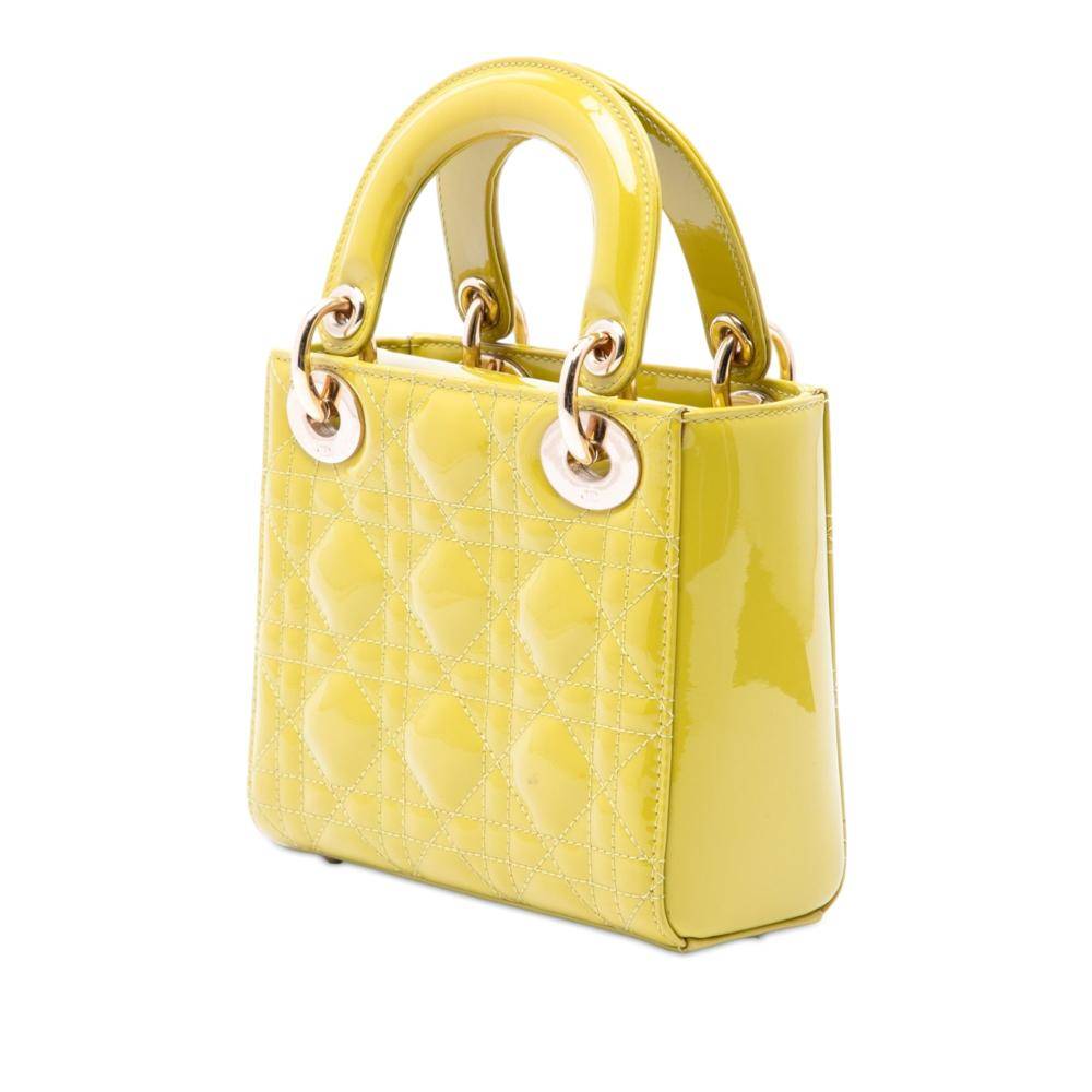 Dior Vintage Dior Lady Dior L 14.50cm x W 17cm x D 7.50cm - Håndtasker hos Magasin.