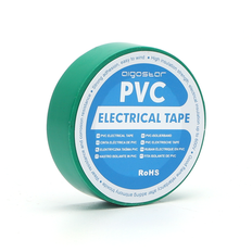 PVC Elektrikertape, 0.13 mm x 17 mm x 10 m - GrÃ¸n