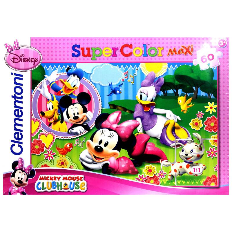 Clementoni 26738.5 - Puzzle Maxi, Mickey Mouse Clubhouse: Farm...