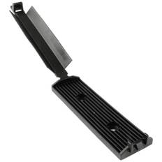 HellermannTyton FKH80APT-A-BK Monteringssockel självhäftande, skruv 151-03681 med akrylatlim, För flatkabel Svart 1 st