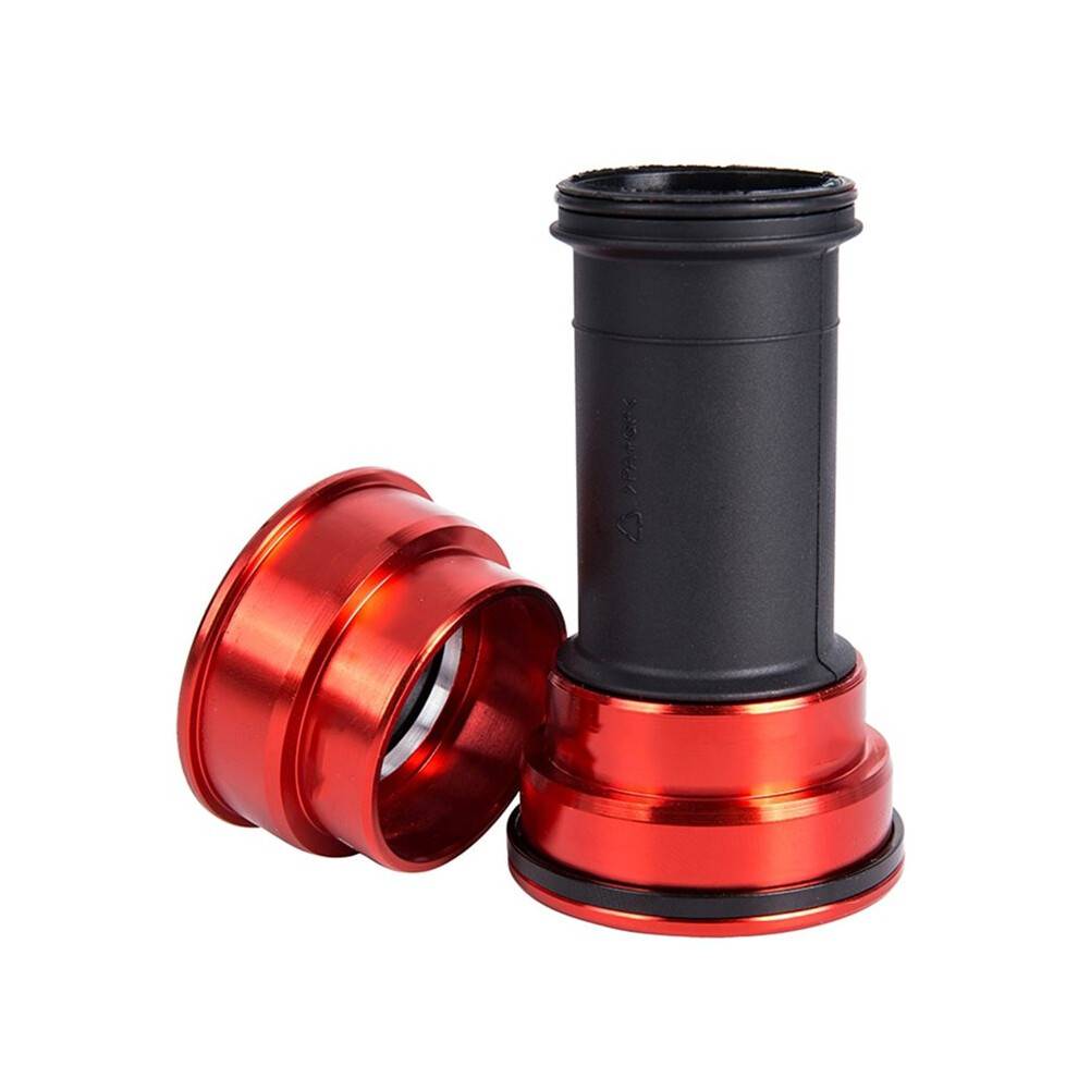 BB92 MTB Press Fit Bottom Bracket 41mm PF92 BB86 BB90 BB for 24mm Crankset Chainset Road Bike for BB72 Red