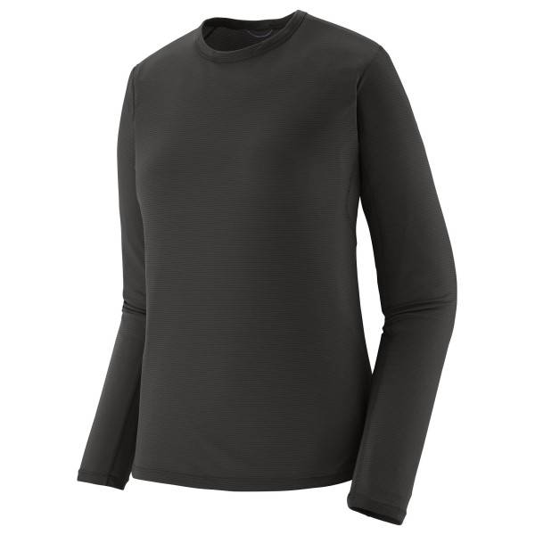 Patagonia Women's Capilene Lightweight Crew Syntetisk undertøj Damer størrelse S farve sort/grå